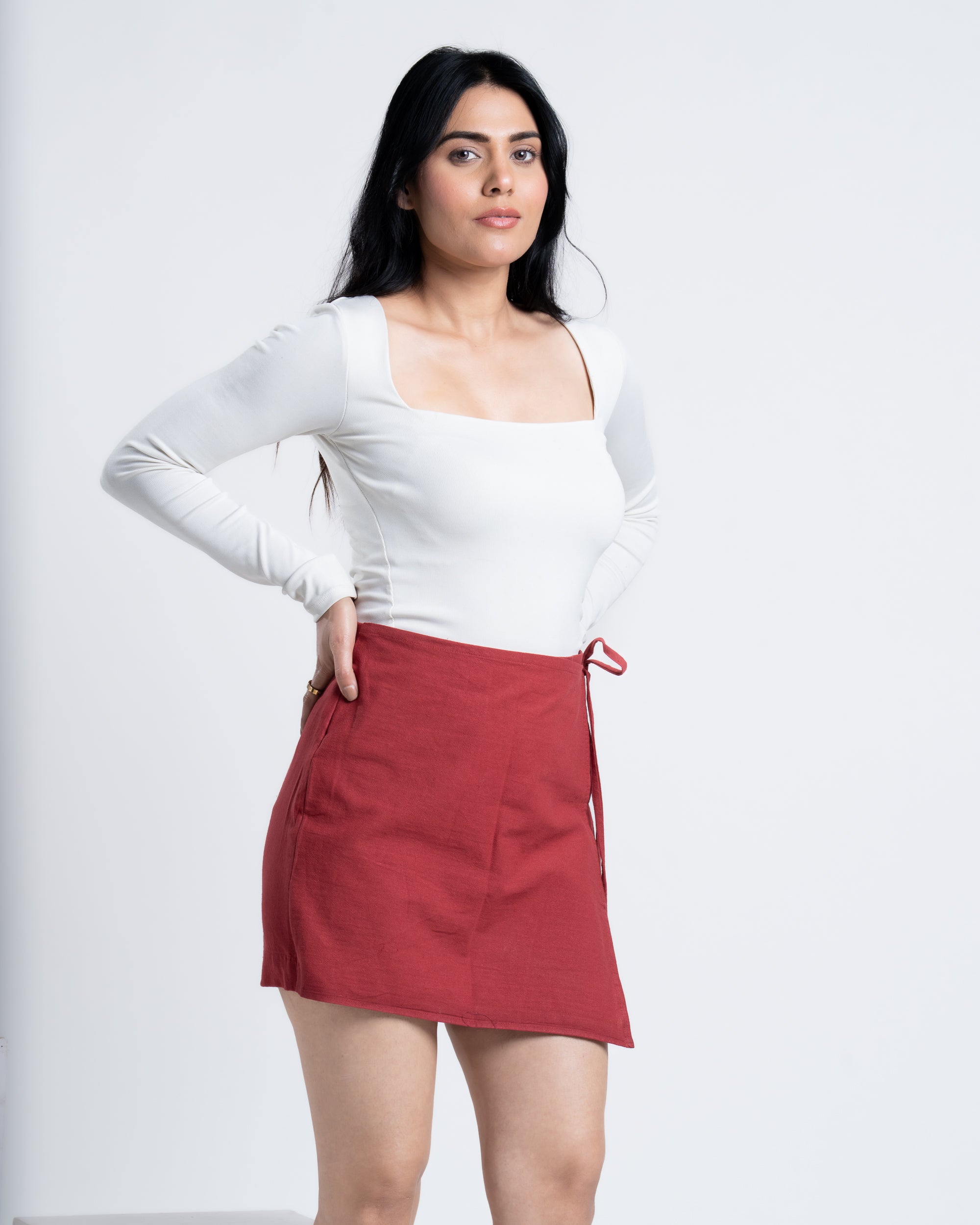 Brick Red Breezy Skort – Buy Online