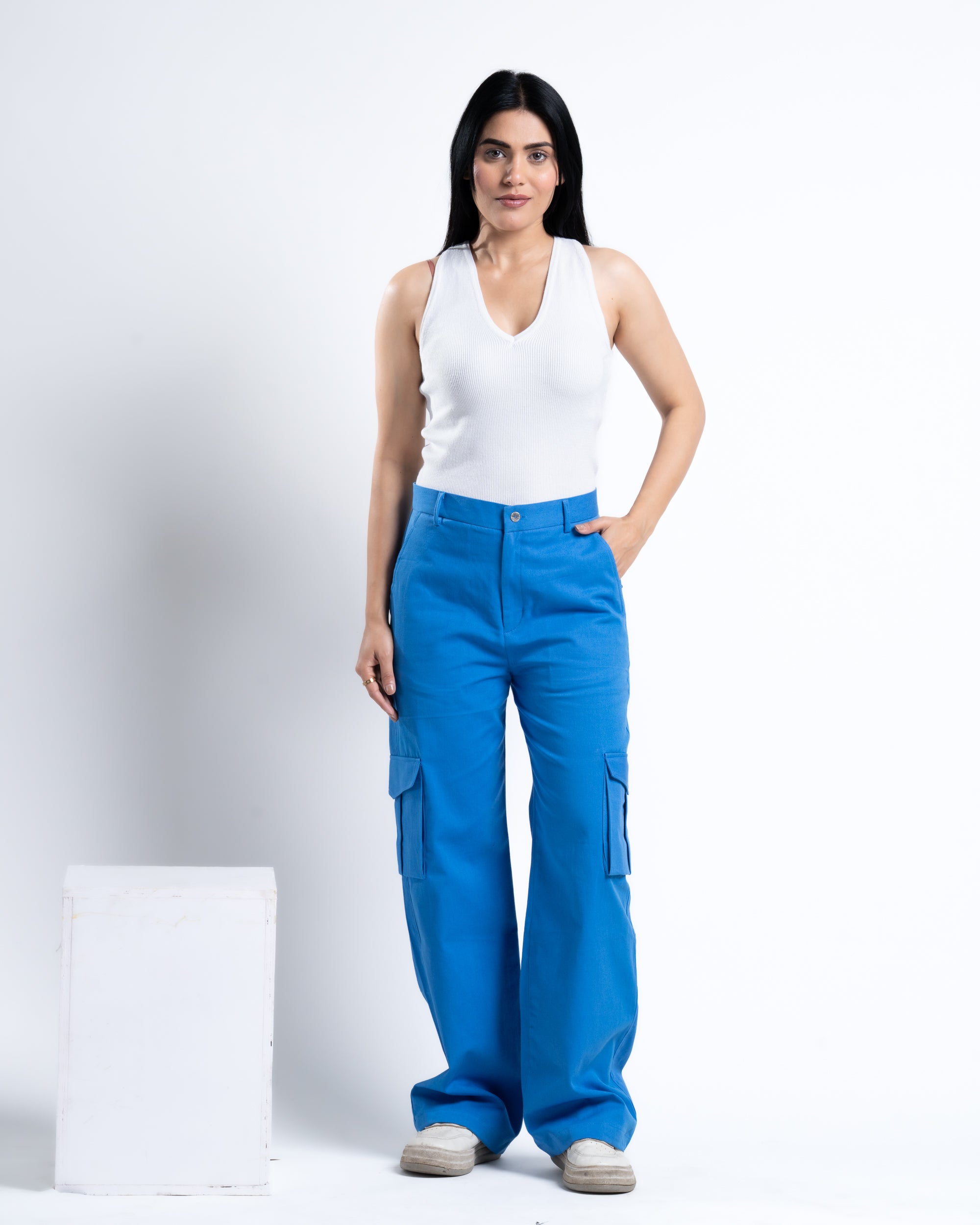 Buy Pacific Blue Cargo Pants Online