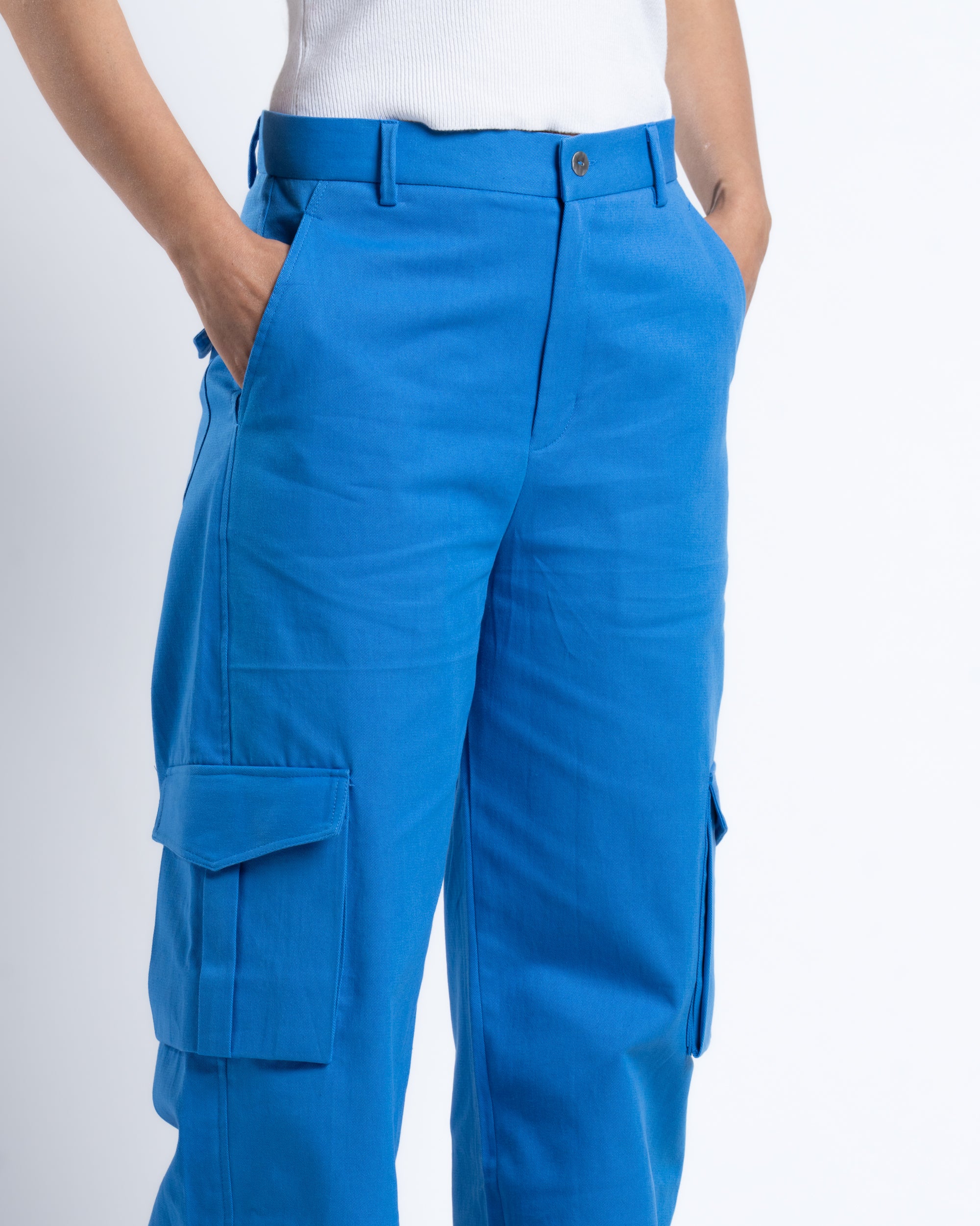 Regular Drift Cargo Pacific Blue