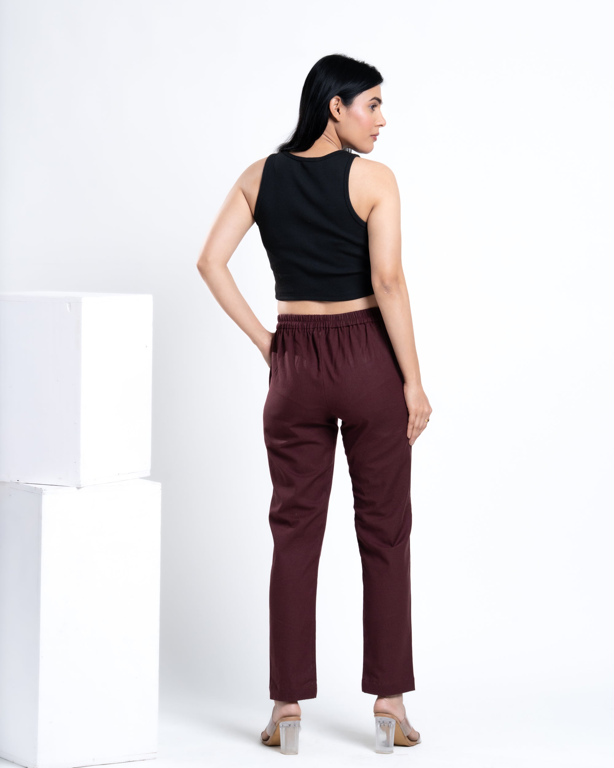 Straight Pant Classic Wine