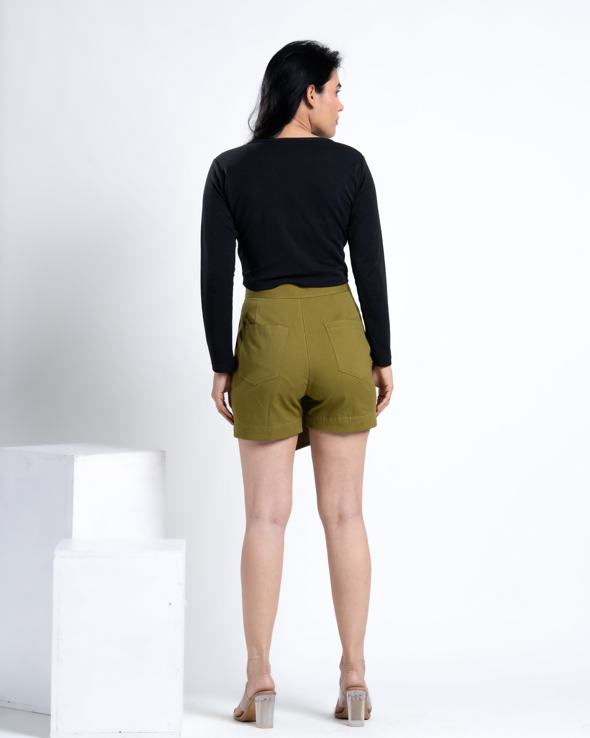 Chic Skort Moss Green