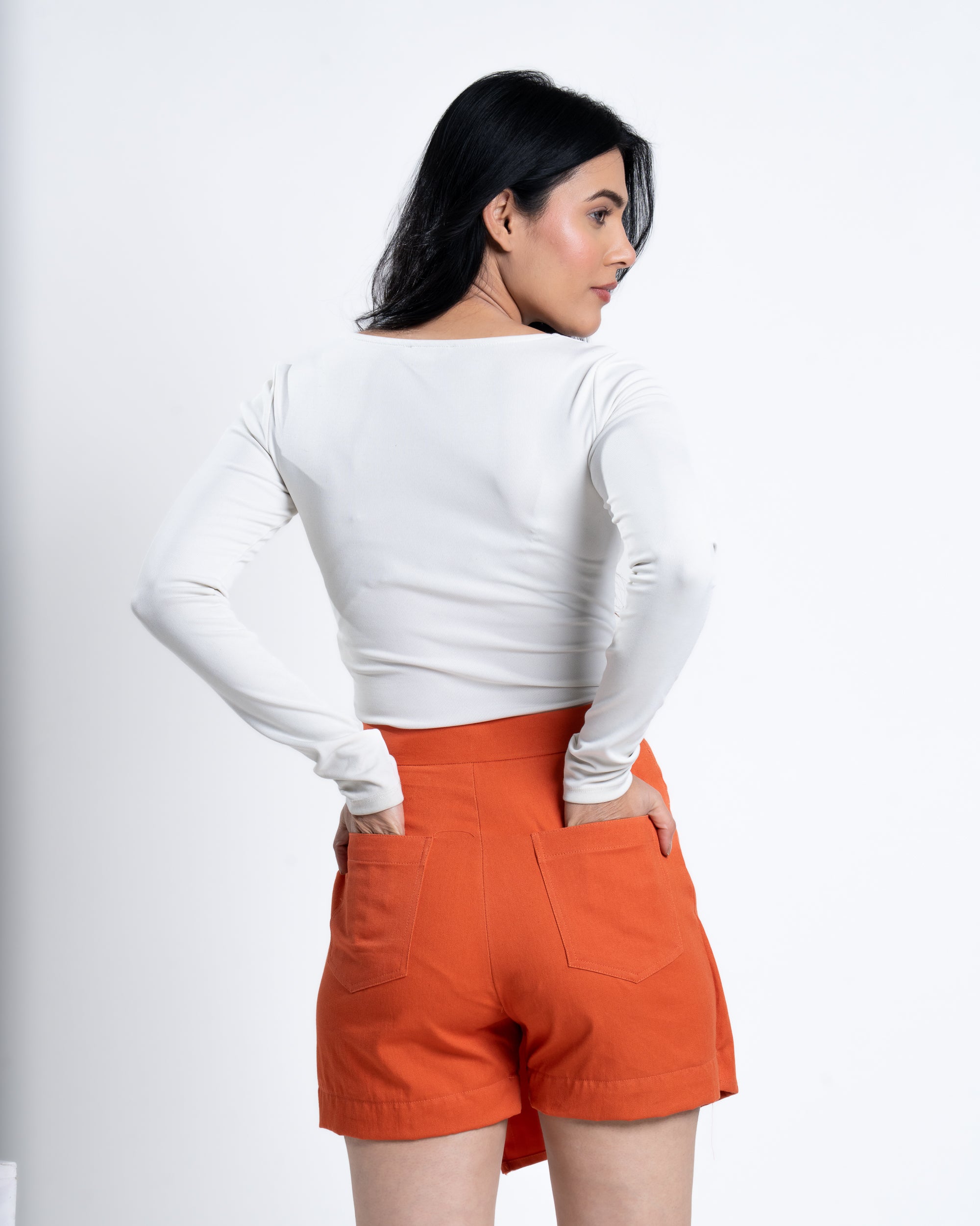 Chic Skort Burnt Orange