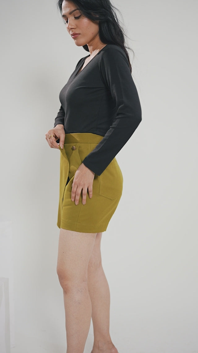 Chic Skort Burnt Orange