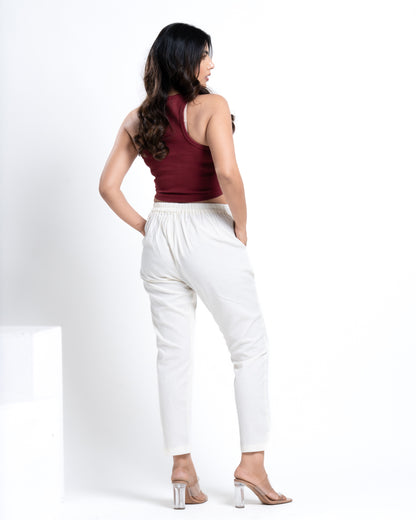 Straight Pant Ivory