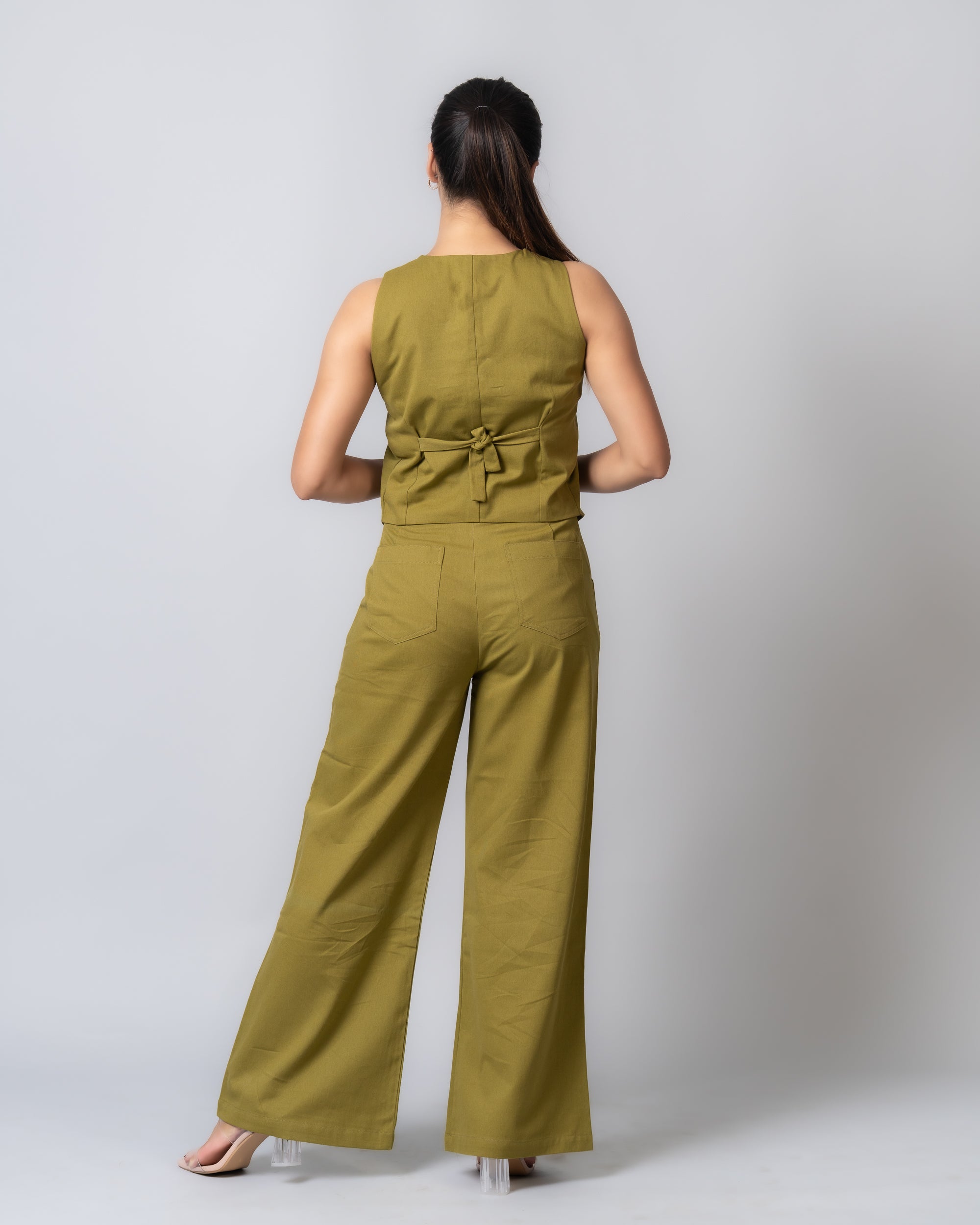 Drill Moss Green Co-ord set