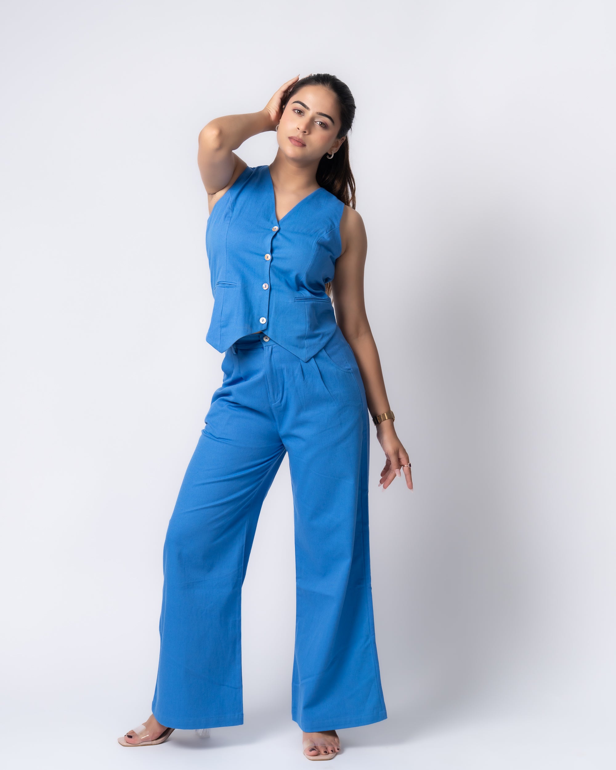 Drill Ocean Blue Co-ord set