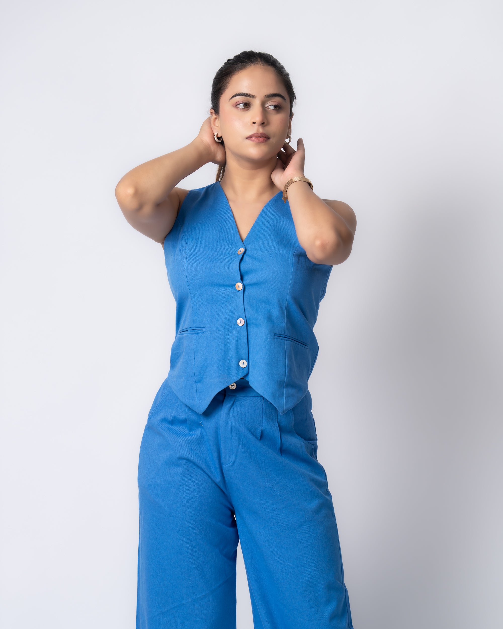Drill Ocean Blue Co-ord set