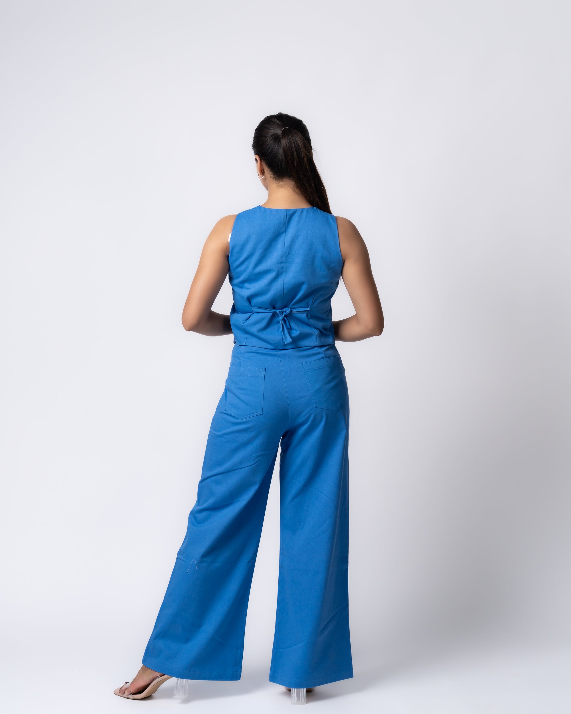 Drill Ocean Blue Co-ord set