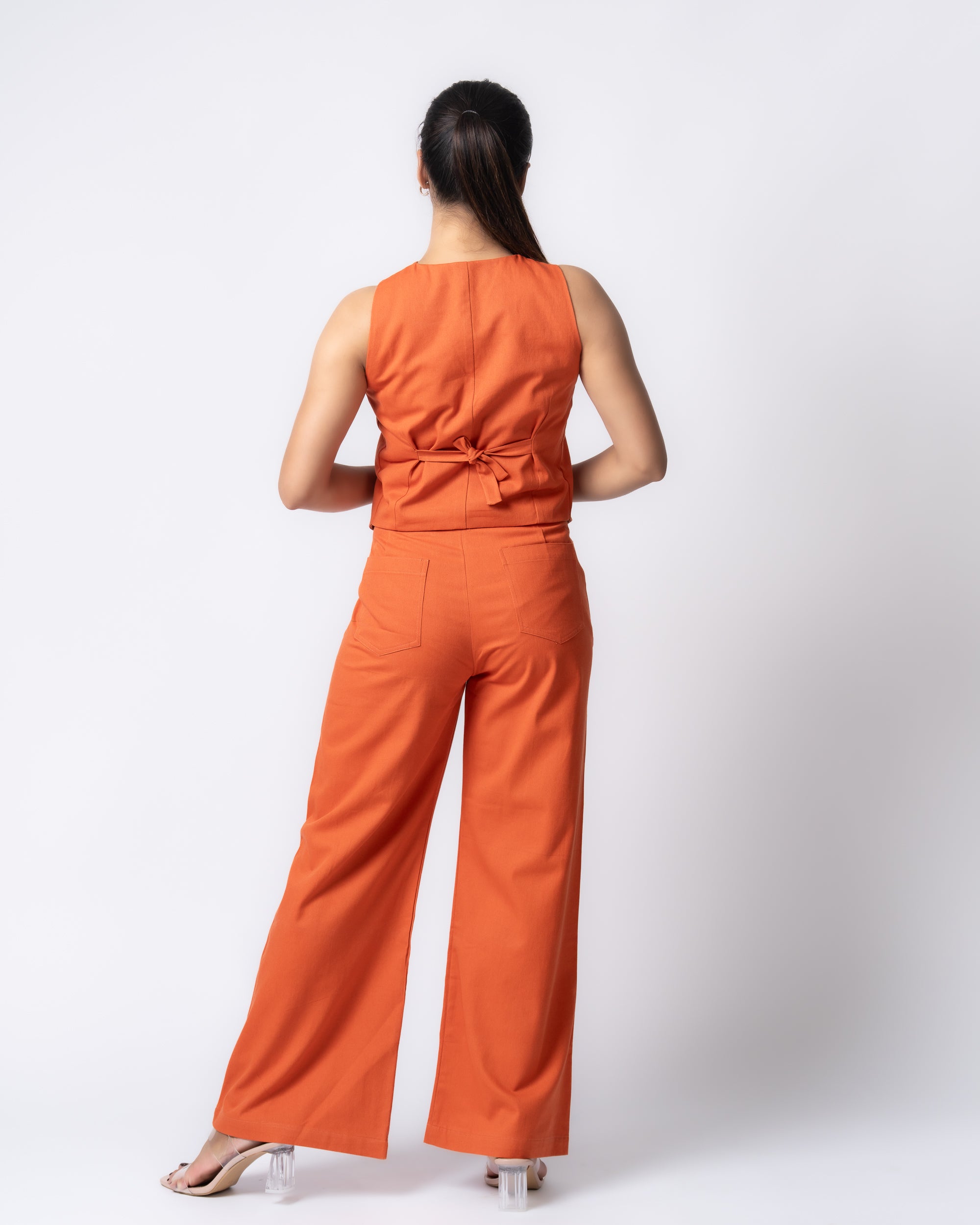 Drill Rust Orange Co-ord set